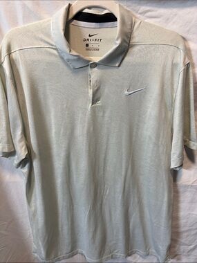 Nike Men's Polo Shirt in Light Sage